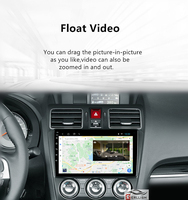 Coche Android de 9 pulgadas para REPRODUCTOR DE DVD con navegación GPS integrada para Subaru Forester XV WRX 2013-2017 Multimedia y función DSP