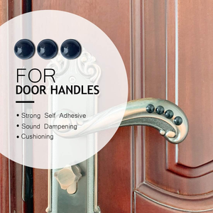 Topes de Goma Autoadhesivos para Manijas de Puerta, Protectores de Pared, Patas de Goma para Gabinetes de <span class=keywords><strong>Aislamiento</strong></span>, para Altavoces y Muebles - Product Image 5