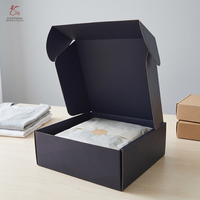 Emballage de vêtements de luxe mat pour la vente au détail, conception de votre propre emballage, boîtes en papier