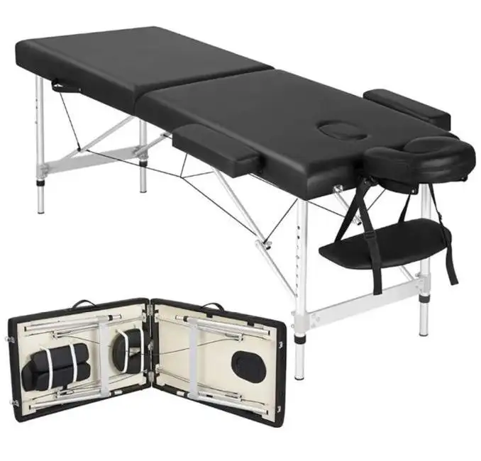 Factory Wholesale Aluminium Foldable Massage Bed And Portable Beauty Massage Table Massage Tables-