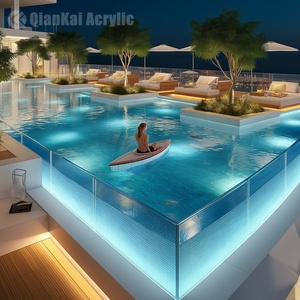 Spas al aire <span class=keywords><strong>libre</strong></span> de acrílico de doble <span class=keywords><strong>zona</strong></span> sobre el suelo Natación Endless Swim Spa Pool - Product Image 3