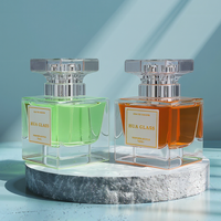 Nouveau Flacon de Parfum en Verre Cube de 50 ml, Design Personnalisé, Vente en Gros, OEM, Logo Personnalisé Disponible, Collection 2026