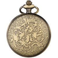 Reloj de Bolsillo Antiguo con Ciervo Sika - Reloj Vintage Steampunk con Cadena - Regalo Único para Hombres - Accesorios de Joyería para Amantes de los Animales