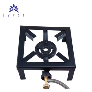 Brûleur à gaz Lyroe Professional Standard BBQ <span class=keywords><strong>Camping</strong></span> en fonte - Product Image 5