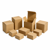 Boîte de présentation en carton ondulé à fond à clipser, personnalisée, sans colle, écologique, biodégradable, réutilisable, avec logo OEM/ODM, vente en gros