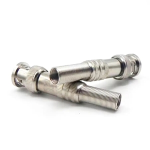 CCTV phụ kiện thông minh nam nữ hàn vít RG59 Video Cáp đồng lõi Conector BNC kết nối - Product Image 4