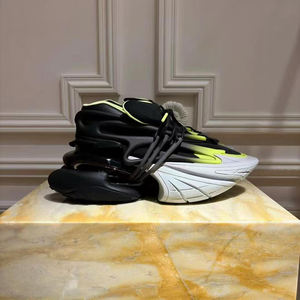 Venta al por Mayor de Fábrica, Marcas de Lujo, 5A, Alta Calidad, Cuero Genuino, Diseñador, Hombres, Mujeres, Zapatillas Deportivas, Suela Gruesa, Otoño Invierno - Product Image 5