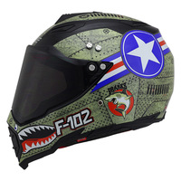 ABS casque de Moto rétro Vintage 3/4 casque Cruiser Scooter casque Moto casques pour Moto