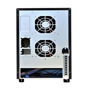 Carcasa para Servidor de Almacenamiento NAS, Mini <span class=keywords><strong>ITX</strong></span> Portátil, Chasis de Servidor de 8 Bahías con Intercambio en Caliente para Almacenamiento en la Nube - Product Image 5