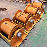 Treuil à tambour unique personnalisé, 1t-100 tonnes, treuil hydraulique pour treuil de camion, treuil de pêche, treuil de bateau de pêche, treuil de grue