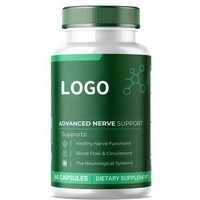 Complexe de soutien nerveux pour le dropshipping, maintient une fonction nerveuse saine, supplément nutritionnel et à base de plantes pour la santé