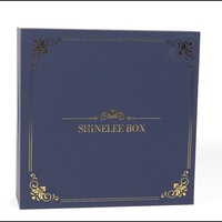 Boîte d'emballage en carton pour bijoux cosmétiques, OEM, dorure à chaud, vente en gros, boîte cadeau en papier de luxe personnalisée avec miroir
