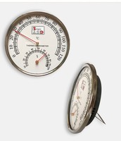 Aksesori Sauna, Termometer Ruang Sauna dan Hygrometer Cangkang Logam