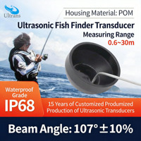 Sonde ultrasonique sous-marine haute sensibilité FYW-110-50A 110 kHz 30 mètres, transducteur de sondeur de profondeur pour bateau, capteur d'écho