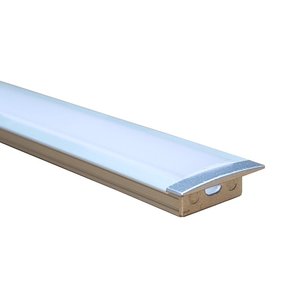 Profilo in Alluminio Bianco 3 Metri 24.5X7mm con Incasso Interno 12mm per Illuminazione LED Motivo Quadrato - Product Image 3