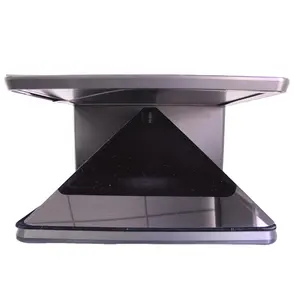 120x120cm 4 mặt 360 độ 4k Holographic 3D kim tự tháp Showcase <span class=keywords><strong>LCD</strong></span> trong suốt HOLO hộp Holographic quảng cáo hiển thị - Product Image 1