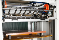 Machine automatique de découpe et de rainurage à lit plat pour carton ondulé avec PLC Delta, plastique PP/PVC pour boîtes en carton