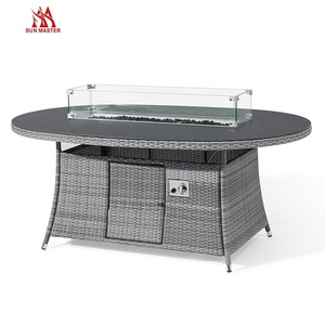 आधुनिक पैटिको फर्नीचर आउटडोर गार्डन सोफे के साथ फर्नीचर आउटडोर गार्डन सोफा - Product Image 4