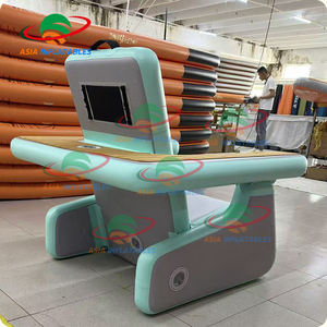 Silla Inflable Individual con Tecnología Drop Stitch, Silla Móvil Inflable en Venta, Silla de Descanso Inflable para Playa/<span class=keywords><strong>Lago</strong></span>/Mar - Product Image 4