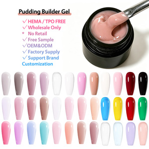 Gel Constructor de Uñas OEM ODM, No Fluido, Sin HEMA ni TPO, Sin Calor, Textura Cremosa, Apex Building, Rosa Nude, Removible, Profesional - Product Image 1