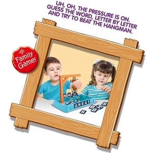 Nuevo juego familiar Pressman Word Travel Hangman Juego de mesa Juguetes Juego de escritorio - Product Image 3