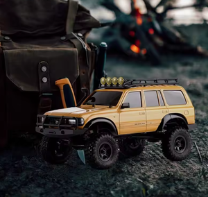 รถบังคับวิทยุแบบ RTR ขนาด 1/18 รุ่น Rock Crawler 4x4 ขับเคลื่อนด้วยไฟฟ้า สำหรับวิ่งออฟโรด รถ SUV จำลองแบบคลาสสิก ของเล่นสะสม - Product Image 2