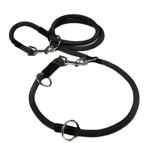 Correa de perro de nailon multifunción personalizada con 2 ganchos - Product Image 1