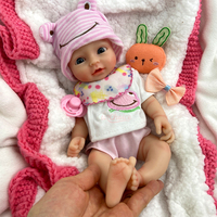 12-Zoll Silikon-Reborn-Babypuppe, Fabrikgefertigt, Realistische Venen-Details, Unterstützt Individuelles Markenlogo, Großbestellpreis