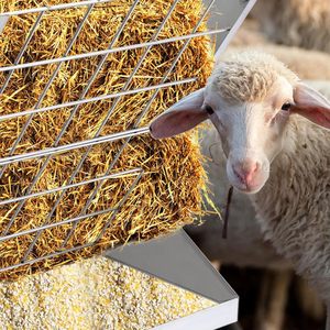 Pengumpan logam untuk menempatkan jerami, pabrik manufaktur grosir produksi kuda peliharaan dan pengumpan domba hewan peliharaan - Product Image 6