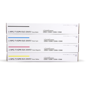 Cartucho de Tóner Premium NPG71 Compatible con Canon iR ADV C5560 C5540 C5535 C5550, Tóner para Fotocopiadora GPR-55 C-EXV51 NPG-<span class=keywords><strong>71</strong></span> - Product Image 4