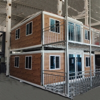 Evermore Maison mobile préfabriquée pliable de 20 pieds, 4 chambres, respirante, au design fermier, pour serre, bureau ou entrepôt, sur roues