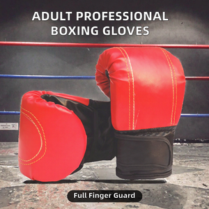 Guantes de Boxeo para Adultos, Guantes de Boxeo Profesionales para Entrenamiento, Combate, Sacos de Arena - Product Image 2