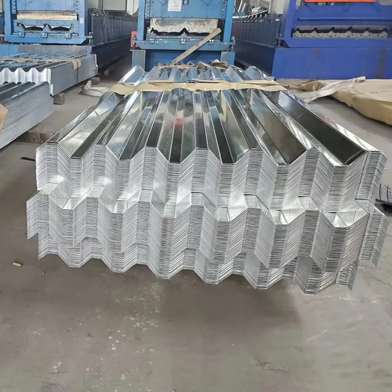 High quality Galvanized Corrugated Steel Roofing Sheet Zinc Coated Roof Plate for building