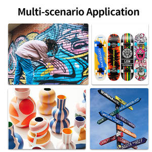 Marqueur acrylique à <span class=keywords><strong>pointe</strong></span> <span class=keywords><strong>feutre</strong></span> Jumbo 10 couleurs 15mm pour peinture sur toile et graffiti - Product Image 5