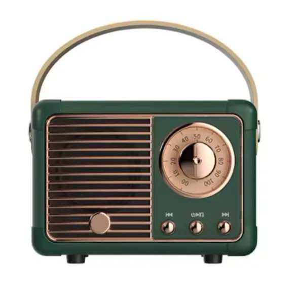 2024 Nieuwe Bt Speaker Hm11 Classic Vintage Muziekspeler Geluid Stereo Draagbare Decoratieve Mini Speaker Reizen Muziekspeler