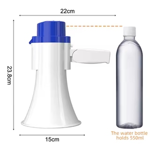 Bán buôn loa cầm tay công suất cao, sạc lại được, còi báo động không dây, loa phóng thanh tầm xa - Product Image 5