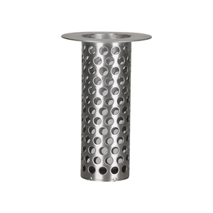 Filtre d'échappement avec <span class=keywords><strong>Tube</strong></span> rond en acier inoxydable, <span class=keywords><strong>Tube</strong></span> métallique <span class=keywords><strong>perforé</strong></span>, 20/<span class=keywords><strong>25mm</strong></span>, 1 pièce - Product Image 2