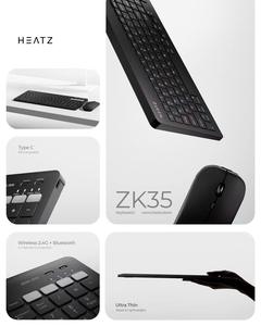 Hot bán văn phòng máy tính có thể sạc lại siêu mỏng không dây <span class=keywords><strong>Bluetooth</strong></span> bàn phím chuột kết hợp máy tính máy tính máy tính xách tay máy tính bảng - Product Image 2