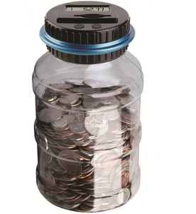 Alcancía electrónica con cambio de moneda, alcancía inteligente - Product Image 1