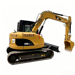 Excavadora Usada CAT 308D de 8 Toneladas, Excavadora Hidráulica Compacta sobre Orugas para Construcción y Movimiento de Tierras - Product Image 1