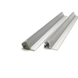 Profilo in Alluminio LED Personalizzato con Illuminazione a 45 Gradi per Guardaroba e Armadi, Profili Lineari in Alluminio per LED - Product Image 2