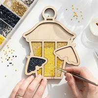 Tuiles de mosaïque en verre DIY pour l'artisanat, kits de mosaïque multicolores, sous-verres en verre teinté faits à la main, cadeaux d'anniversaire pour la maison