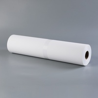 Rouleau de tissu d'art vierge brillant/mat en toile de polycoton d'impression éco-solvant d'usine en gros compatible avec l'encre