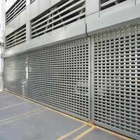 Porte de garage automatique antivol en aluminium pour villa, volet roulant électrique sécurisé