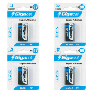 Baterías 6LR61 Super Alcalinas de <span class=keywords><strong>9V</strong></span> y 600mAh para Detectores de Humo/CO, Alarmas de Incendio, Sensores de Alarma, Paquete de 1 - Product Image 5