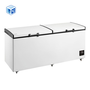 Tủ đông ngang tiết kiệm năng lượng cao cấp 450ml 550ml 600ml 800ml 2 cửa siêu sâu dành cho thương mại và gia đình 1000 lít - Product Image 2