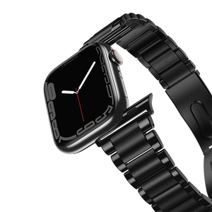 Correa de acero inoxidable para iwatch, correa de metal para <span class=keywords><strong>apple</strong></span> <span class=keywords><strong>watch</strong></span> 7 41 45mm, novedad de <span class=keywords><strong>2022</strong></span> - Product Image 5