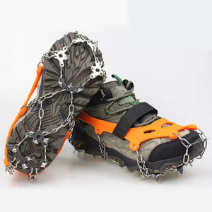 LIHENG Outdoor Climbing Anti-Slip <b>Spikes</b> <b>Snow</b> Crampons and Silicone <b>Shoe</b> <b>Spikes</b> <b>for</b> Ice Climbing - Product Image 2