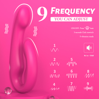 S-hande Trägerloser Dildo-Vibrator Tragbares Paar-Sexspielzeug Ferngesteuerter G-Punkt-Vibrator Lesbisches Sexspielzeug für Frauen