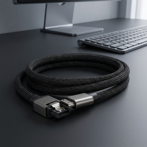Cable de Conexión Interna para Servidor SlimSAS 8654 4i, Blindaje Trenzado, Cobre Plateado 32AWG, Impedancia de 85 Ohmios, Compatible con PCIe 4.0 - Product Image 3